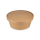 Papp-Salatschale, 1300ml,  Ø184mm, Kraftbraun