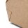 BIO Karton-Menübox, Bio-Beschichtung, 1100ml, 215x160x50mm, Kraft-Braun