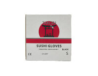 TPE Sushihandschuhe S, Schwarz, Karton