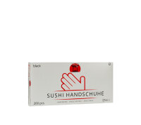 TPE Sushihandschuhe M, Schwarz, Karton