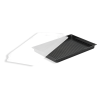 PET Sushi-Box XL (413), schwarz