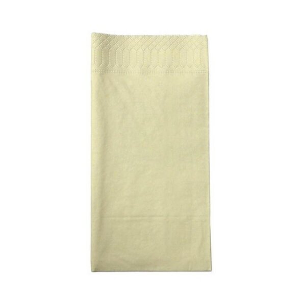 Servietten 40x40cm, 3-lagig, 1/8 Falz, Champagner
