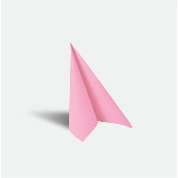Servietten 33x33cm, 3-lagig, 1/4 Falz, Rosa