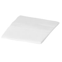 Servietten 33x33cm, 2-lagig, 1/4 Falz, Weiß