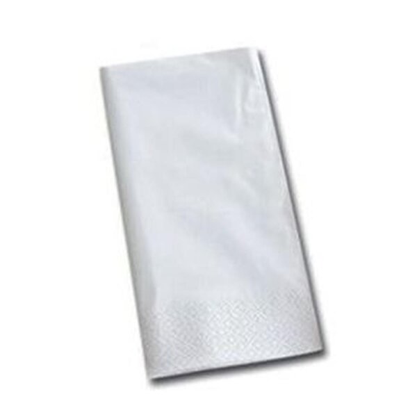 Servietten 40x40cm, 2-lagig, 1/8 Falz, Weiß