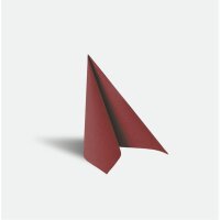 Servietten 40x40cm, 3-lagig, 1/4 Falz, Bordeaux