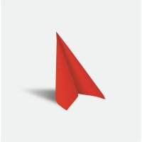 Servietten 40x40cm, 3-lagig, 1/4 Falz, Rot