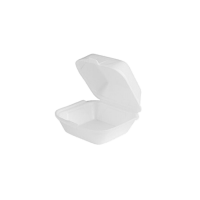 XPS Burger-Box, 215×210×105mm, weiß
