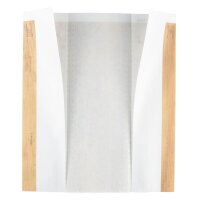 Papier-Snacktasche, braun, 105x305mm