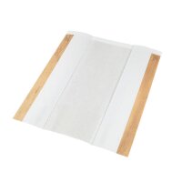 Papier-Snacktasche, braun, 105x305mm