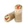 Papier-Snacktasche, braun, 105x305mm