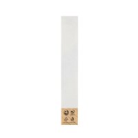 Papier-Snack-Banderole, Klebepunkt, braun, 300x40mm