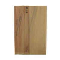 Papier-Snacktasche, braun, 195x300mm