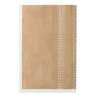 Papier-Snacktasche, braun, 195x300mm