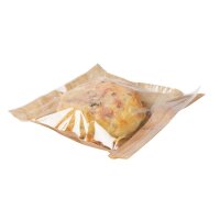 Snacktaschen, Papier, braun, 175x200x200mm