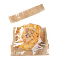 Snacktaschen, Papier, braun, 175x200x200mm