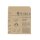 Snacktaschen, Papier, Motiv " Newsletter", braun, 150x160mm