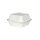 BIO Zuckerrohr-Burger-Box, IP6, 150x160x80mm, weiß