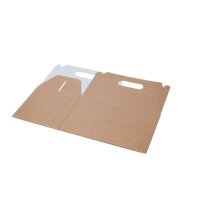 Karton-Gebäckbox, Tragegriff, faltbar,...