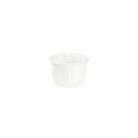 Papier-Portionsbecher, 30ml, Ø40mm, Weiß