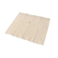 Besteck-Serviette, 2-lagig, 1/4 Falz, Kraft-Braun