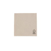 Servietten 20x20cm, 2-lagig, 1/4 Falz, Kraft-Braun