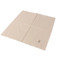 Servietten 33x33cm, 2-lagig, 1/4 Falz, Kraft-Braun