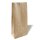 BIO Papier-Blockbodenbeutel, PP-Innenbeschichtung, 200x110x445mm, braun