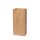 BIO Papier-Blockbodenbeutel, 110x60x235mm, braun
