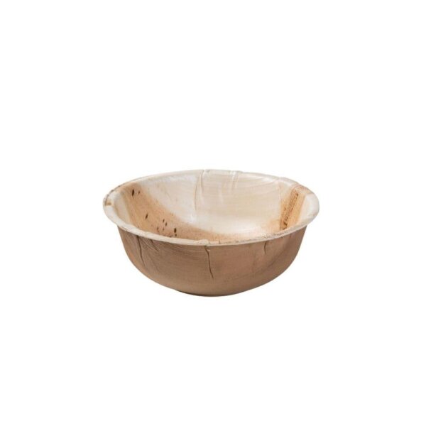Palmblatt-Schale, 425ml, Ø150mm, Braun