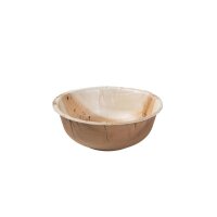 Palmblatt-Schale, 425ml, Ø150mm, Braun
