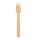 BIO Holz-Kuchen-Gabel, BIO Beschichtung, 140mm