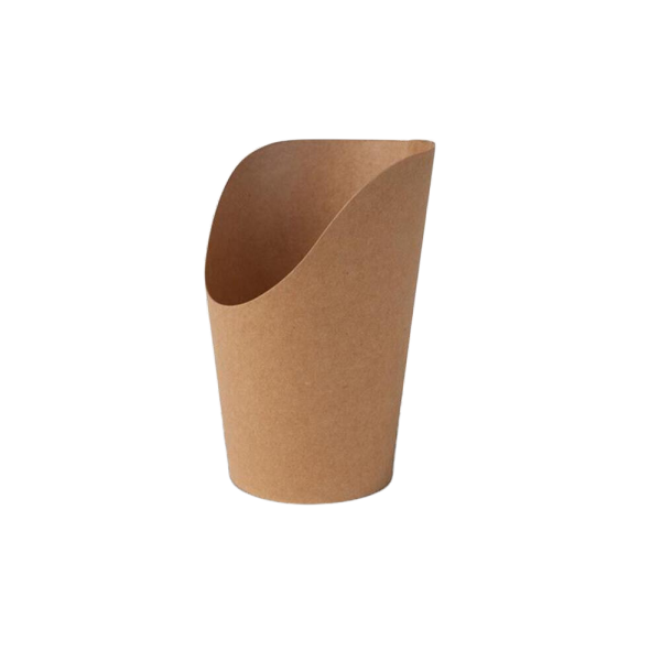 BIO Wrap-Cups, Ø80x110mm, Kraft-Braun