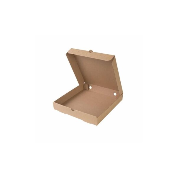 Pizza-Karton M, Ø270mm, braun