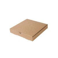 Pizza-Karton M, Ø270mm, braun