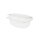 BIO PLA-Feinkostbecher mit Klappdeckel, 500ml, Transparent