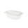 BIO PLA-Feinkostbecher mit Klappdeckel, 500ml, Transparent