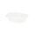 BIO PLA-Feinkostbecher mit Klappdeckel, 750ml, Transparent