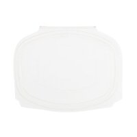 BIO PLA-Feinkostbecher mit Klappdeckel, 1000ml, Transparent