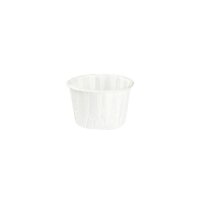 Papier-Portionsbecher, 60ml, Ø55mm, Weiß