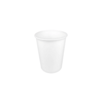 Pappbecher, 240ml, 8oz,  Ø80mm, Weiß