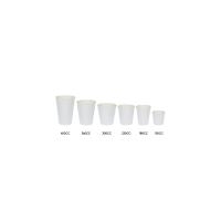 Pappbecher, 360ml, 12oz, Ø90mm, Weiß