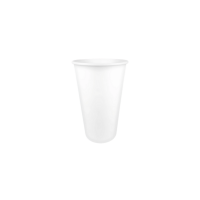 Pappbecher, 450ml, 16oz, Ø90mm, Weiß