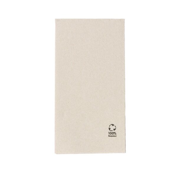Servietten 40x40cm, 2-lagig, 1/8 Falz, Kraft-Braun