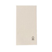 Servietten 40x40cm, 2-lagig, 1/8 Falz, Kraft-Braun