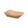 Karton Snackschalen, 160x120x30mm, braun