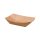 Karton Snackschalen, 170x125x35mm, braun