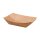 Karton Snackschalen, 245x165x50mm, braun