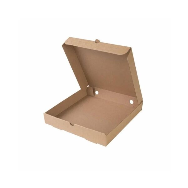 BIO Pizza-Karton, Ø320mm, kraftbraun