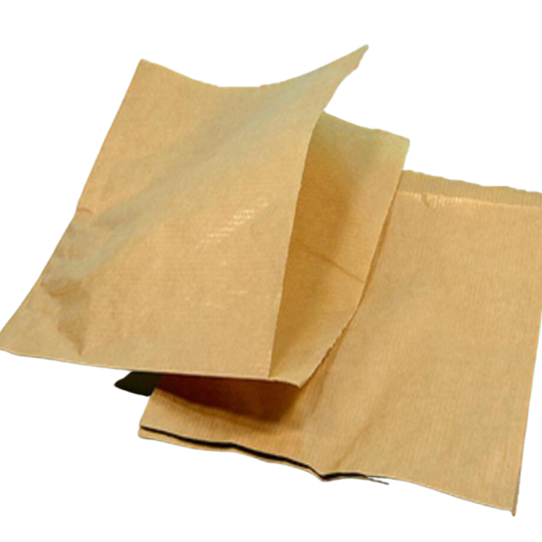 Burger-Beutel aus Papier, 17,5 x 17,5 cm, braun